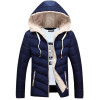 2017 Autumn Winter New Fashion Hooded Chaqueta Hombre Invierno Thick Waterproof Medium Long Stylish Winter Jackets Men