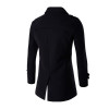 2017 Autumn Winter Mens double breasted Trench Coat Fashion Long Men Coat Trench Homme Gabardinas Para Hombre Windbreaker jacket