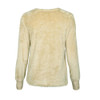 2017 Autumn Winter Imitation Mink Cashmere Pullover Furry Hippocampal Hair Sweatshirt O-neck Long Sleeve Solid Color Sexy Hoodie