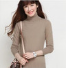 2017 autumn winter female Knitted Cashmere sweater women thickening turtleneck pull femme women sweaters and pullovers
