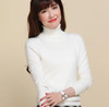 2017 autumn winter female Knitted Cashmere sweater women thickening turtleneck pull femme women sweaters and pullovers