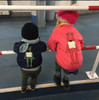 2017 autumn winter child baby navy blue Jacket down coat baby boy clothes girls CLOTHING kids frog jackets boys clothing vesiti