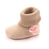 2017 Autumn Winter Baby Shoes Crib Pram Bebe First Walkers Kids Newborn Infant Toddler Super Keep Warm Flower Boots