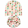 2017 Autumn Winter animal print Cotton Baby Hat scarf Girl Boy beanies Toddler hat scarf set Kids Caps baby child cap