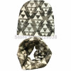 2017 Autumn Winter animal print Cotton Baby Hat scarf Girl Boy beanies Toddler hat scarf set Kids Caps baby child cap
