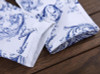 3D spray Printed Jeans Men Fashion White Denim vaqueros hombre Brand Skinny Elastic pencil jeans Pantalones Casual Men Clothing