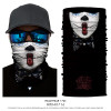3D Seamless Multifunction Magic Tube Vampire Demon Men Skull Ghost Shield Face Mask Headband Bandana Headwear Ring Scarf Bicycle