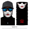 3D Seamless Multifunction Magic Tube Vampire Demon Men Skull Ghost Shield Face Mask Headband Bandana Headwear Ring Scarf Bicycle
