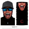 3D Seamless Multifunction Magic Tube Vampire Demon Men Skull Ghost Shield Face Mask Headband Bandana Headwear Ring Scarf Bicycle