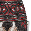 3D Printed White Casual pants Ethnic style Wide leg pants Thailand Yuga Trousers  Wide Waist Pantalon Femme Polyester Bloomers