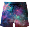 3D Print Pattern Hot Quick Dry Men Shorts Brand Summer Casual Clothing Leaves Beach Shorts Men's Seaside Board Shorts