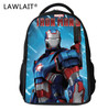 3D Marvel's The Avengers Cartoon Captain America Children Backpacks Boys Schoolbag Iron Man bags Printing School Backpack