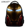 3D Marvel's The Avengers Cartoon Captain America Children Backpacks Boys Schoolbag Iron Man bags Printing School Backpack