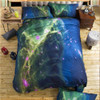 3d Galaxy Duvet Cover Set Single double Twin/Queen 2pcs/3pcs/4pcs bedding sets Universe Outer Space Themed Bed Linen Bed Sheet