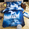 3d Galaxy Duvet Cover Set Single double Twin/Queen 2pcs/3pcs/4pcs bedding sets Universe Outer Space Themed Bed Linen Bed Sheet