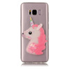3D Fashion Animal Unicorn Quicksand Liquid Soft Silicone Case For Samsung Galaxy A3 A5 A7 J3 J5 J7 2015 2016 S7 edge Phone Cover