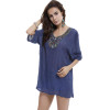 2018 Spring Summer Blouse Shirt Fashion Embroidery XXXL Woman Clothes Female Blusa Feminina Casual Vintage Shirt Women Tops Tee