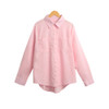 2018 Spring Elegant Ladies Blouses Plus Size 3XL 4XL 5XL Women Loose Shirt Solid Tunics Long Sleeve Pocket Casual Top Large Size