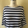 5XL 6XL Large Size 2018 Autumn Summer Dress Big Size Black White Striped Dress Straight Dresses Plus Size Women Clothing Vestido