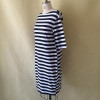 5XL 6XL Large Size 2018 Autumn Summer Dress Big Size Black White Striped Dress Straight Dresses Plus Size Women Clothing Vestido