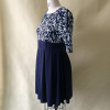 5XL 6XL Large Size 2017 Spring Summer Autumn Dress Big Size Printed Dress Casual Patchwork Loose Dress Plus Size Women Clothing