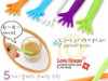 5pcs/set Hot Sale HELP ME Coffee Stirrer Stirring Rod Juices Spoon Bar Rrabble Rrod Drink Stirre Coffee Stir Stick Tools