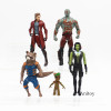 5pcs/set Guardians of the Galaxy PVC Action Figure Collectible Model Toy 6-16cm KT3760