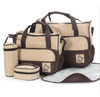 5PCS/Set Baby Diaper Bag Pregnant Mother Bags multifunctional Kid Stroller Bags Nappy Baby Bags For Mom