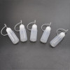 5Pcs/set 10ML Empty Plastic Needle Bottle PE Plastic Dropper Bottles With Screw Metal Needle Cap