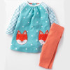 Children Clothing Set 2017 Toddler Girls Clothes Character Tracksuit Kids Costumes Vetement Fille Girls Outfits (Dress+Pants)