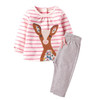 Children Clothing Set 2017 Toddler Girls Clothes Character Tracksuit Kids Costumes Vetement Fille Girls Outfits (Dress+Pants)