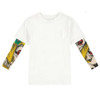 Children clothing Boys t shirt children tattoo t shirts big girls clothing summer kids tops baby brand short sleeve tops child t