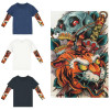 Children clothing Boys t shirt children tattoo t shirts big girls clothing summer kids tops baby brand short sleeve tops child t