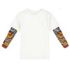 Children clothing Boys t shirt children tattoo t shirts big girls clothing summer kids tops baby brand short sleeve tops child t