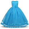 Children Clothing Girl Kids Clothes Lace Flower Girls Dress For Wedding Events Party Baby Girl Birthday Dress Frocks Ceremonies
