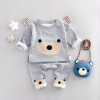 Children Clothing 2017 Autumn Winter Girls Boys Clothes Cartoon bear T shirt Pants 2pcs Kids Sport Suit Baby Boy Clothing Sets Children Clothing 2017 Autumn Winter Girls Boys Clothes Cartoon bear T shirt Pants 2pcs Kids Sport Suit Baby Boy Clothing Sets