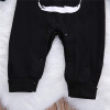 Children Baby Romper Clothes Newborn Infant Baby Boy Girl Black Cotton Milk Romper Jumpsuit Baby Sleepsuit Outfits
