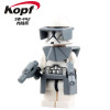 Single Sale The Force Awakens Clone Trooper Star Wars 7 Commander Fox Rex Building Blocks Collection Toys for children PG8002