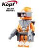 Single Sale The Force Awakens Clone Trooper Star Wars 7 Commander Fox Rex Building Blocks Collection Toys for children PG8002