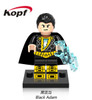 Single Sale Super Heroes Yellow Light the Scarecrow Black Adam Green Lanten Firestorm Building Blocks Children Gift Toys X0153