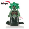 Single Sale Super Heroes Supergirl Superman Batman Evil Knight Hun Warrior Aborigines Building Blocks Toys for children XH 759