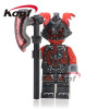 Single Sale Super Heroes Ninja Pythor Jay Lloyd Kozu Kai Cole Zane The Wei Snake Bricks Building Blocks Children Gift Toys X0143