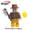 Single Sale Super Heroes Gi Joe Series Power Girl Storm Shadow Firefly Mumm-Ra Bricks Building Blocks Toys for children KF351
