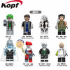 Single Sale Silver Banshee Killer Frost Solomon Grundy Captain Boomerang Super Heroes Building Blocks Children Gift Toys X0171