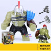 Single Sale Large Big Size Super Heroes Thanos Bane Hulk Venom Ironman Ninja Dogshank Building Blocks Toys for children
