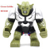Single Sale Large Big Size Super Heroes Thanos Bane Hulk Venom Ironman Ninja Dogshank Building Blocks Toys for children