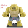 Single Sale Large Big Size Super Heroes Thanos Bane Hulk Venom Ironman Ninja Dogshank Building Blocks Toys for children