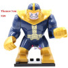 Single Sale Large Big Size Super Heroes Thanos Bane Hulk Venom Ironman Ninja Dogshank Building Blocks Toys for children
