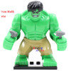 Single Sale Large Big Size Marvel Super Heroes Thanos Hulk Venom Ironman Ninja Dogshank Building Blocks Toys for children