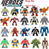 Single Sale Large Big Size Marvel Super Heroes Thanos Hulk Venom Ironman Ninja Dogshank Building Blocks Toys for children